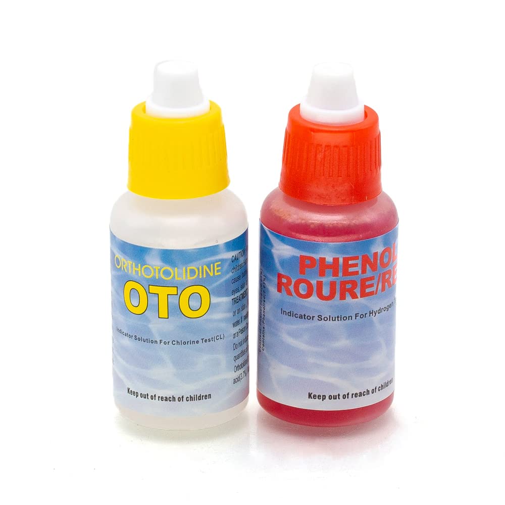 2-Way Pool & Spa Water Test Kit – Chlorine & pH Levels