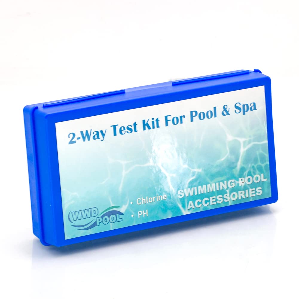 2-Way Pool & Spa Water Test Kit – Chlorine & pH Levels